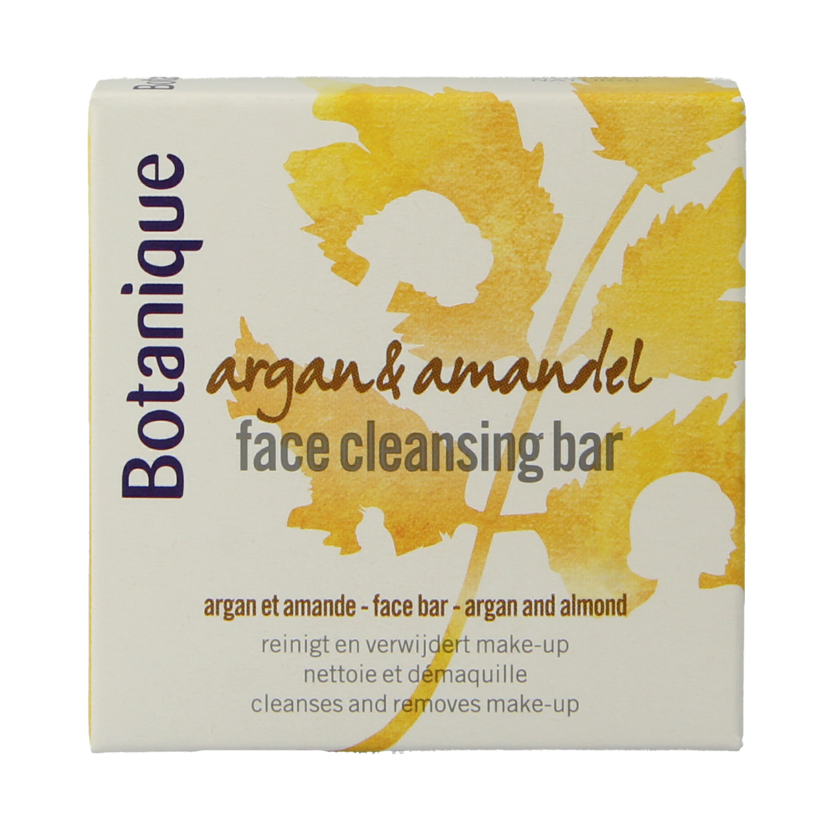 Botanique Face cleansing bar argan & amandel 50.00 Gram
