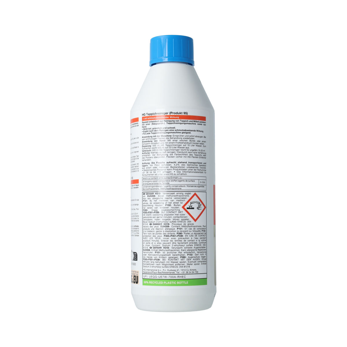 HG Tapijt reiniger 95  500.00 Milliliter