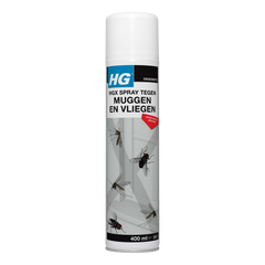 HG X muggen/vliegen spray 400.00 Milliliter