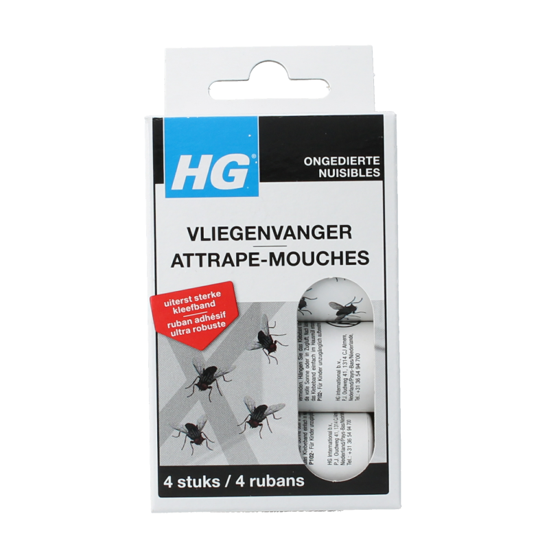 HG X vliegenvanger 4 Stuks