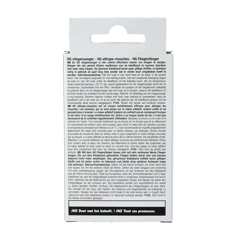 HG X vliegenvanger 4 Stuks