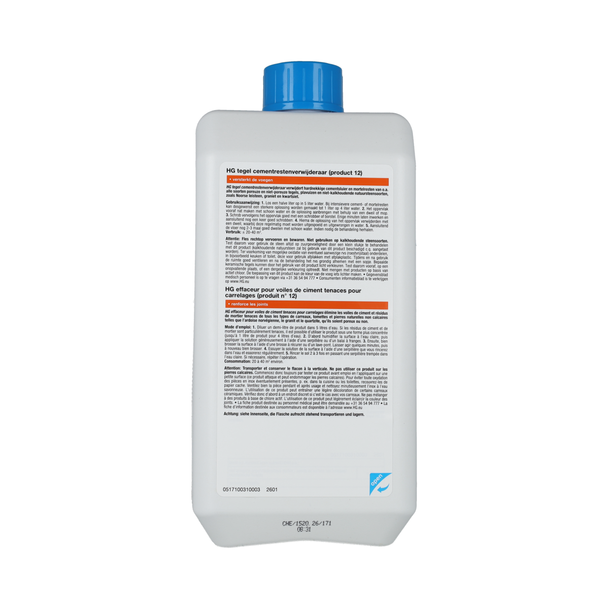 HG Tegel cementresten verwijderaar 1.00 Liter
