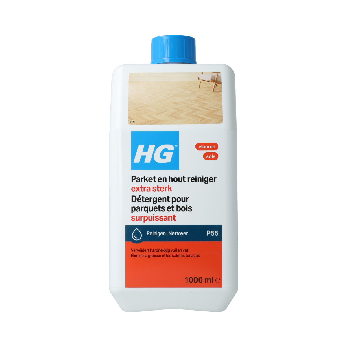 HG Parketreiniger extra sterk 1.00 Liter