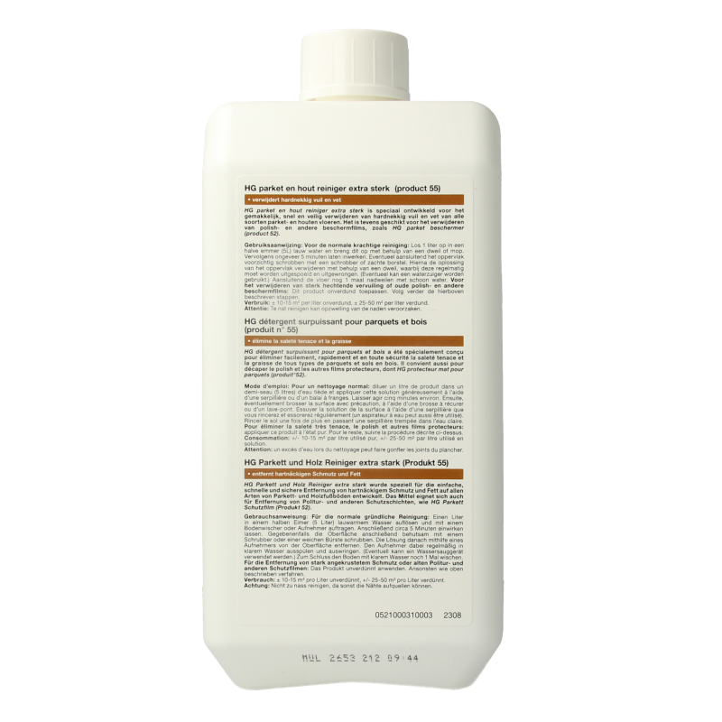 HG Parketreiniger extra sterk 1 Liter