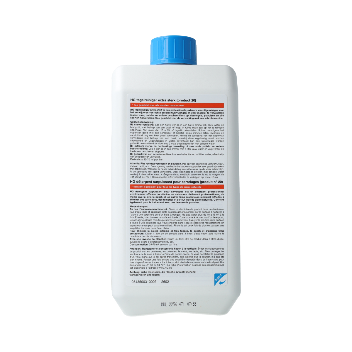 HG Tegelreiniger extra sterk 1.00 Liter