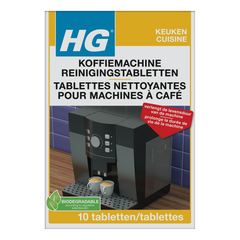 HG Koffiemachine Reinigingstablet 10.00 Stuks