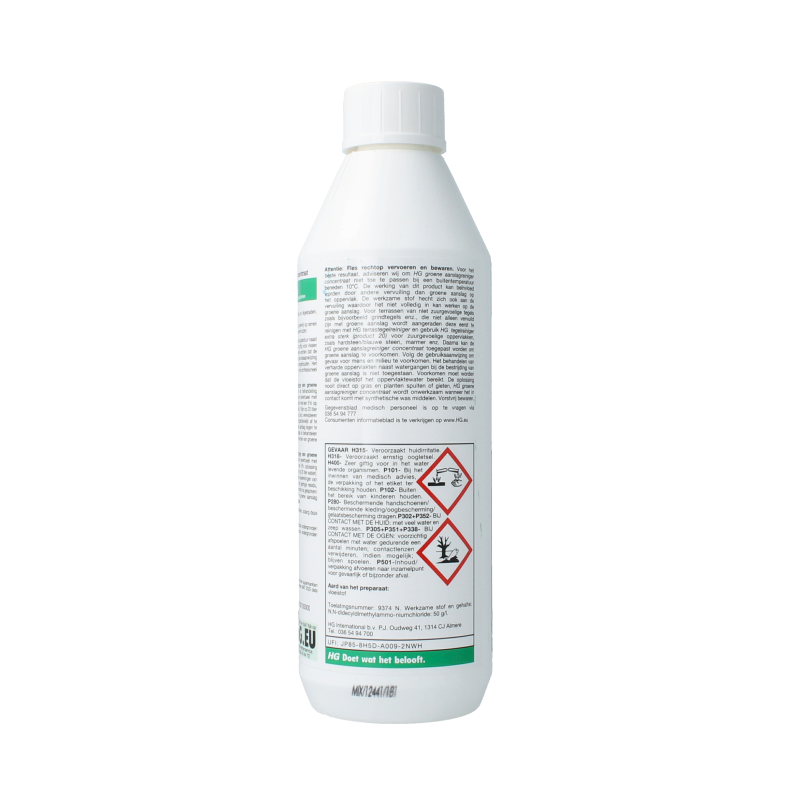 HG Groene aanslagreiniger concentraat 500 Milliliter