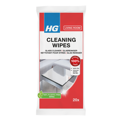 HG Glasreiniger wipes 20.00 Stuks