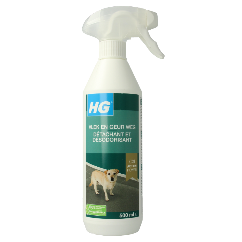 HG Vlek & geur weg hond 500 Milliliter