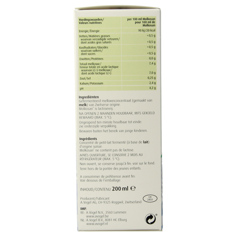 A Vogel Molkosan 200 Milliliter