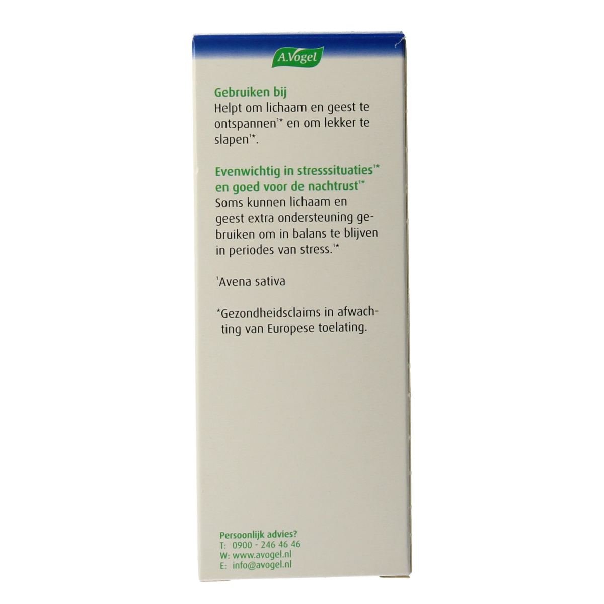 A Vogel Avena sativa (nacht)rust 100.00 Milliliter