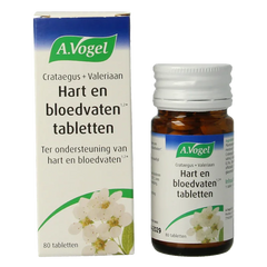 A Vogel Crataegus + valeriaan tabletten 80 Tabletten