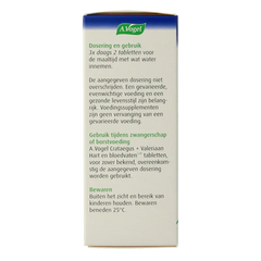 A Vogel Crataegus + valeriaan tabletten 80 Tabletten