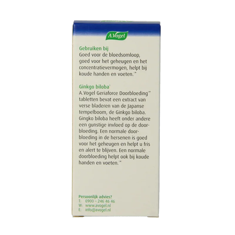 A Vogel Geriaforce doorbloeding 200 Tabletten