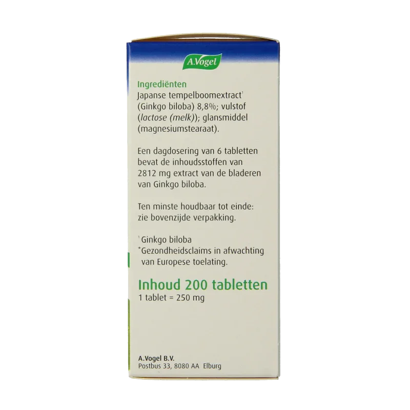 A Vogel Geriaforce doorbloeding 200 Tabletten