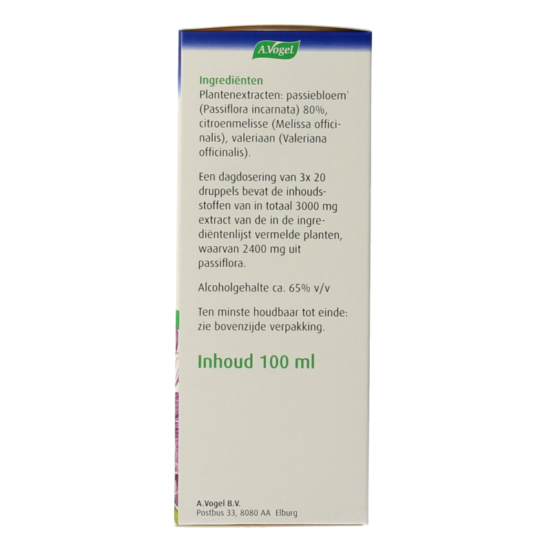 A Vogel Passiflora rustgevende druppels 100 Milliliter