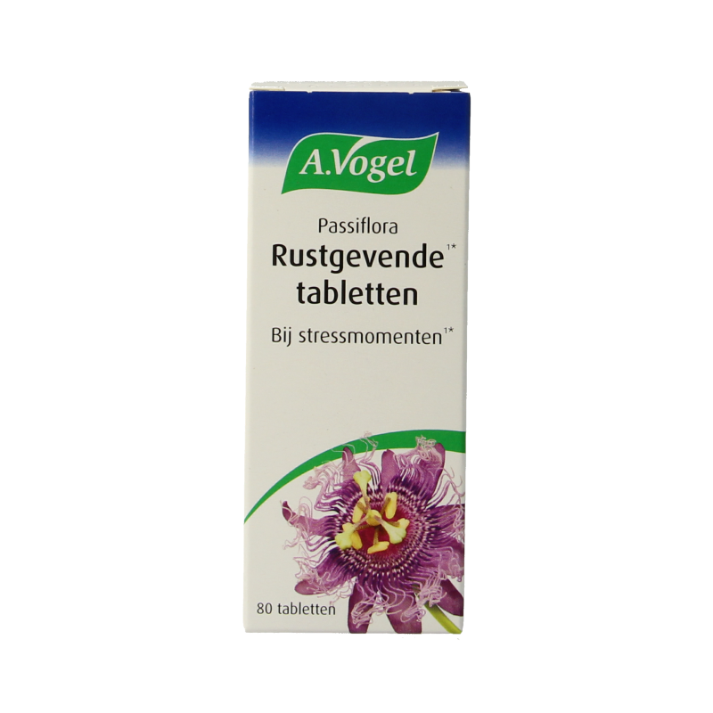 A Vogel Passiflora rustgevende tabletten 80 Tabletten