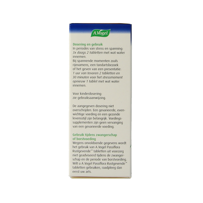 A Vogel Passiflora rustgevende tabletten 80 Tabletten