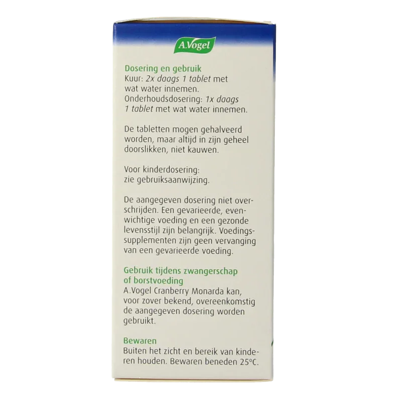 A Vogel Cranberry monarda 30 Tabletten