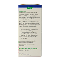 A Vogel Echinaforce tabletten sterk 60.00 Tabletten