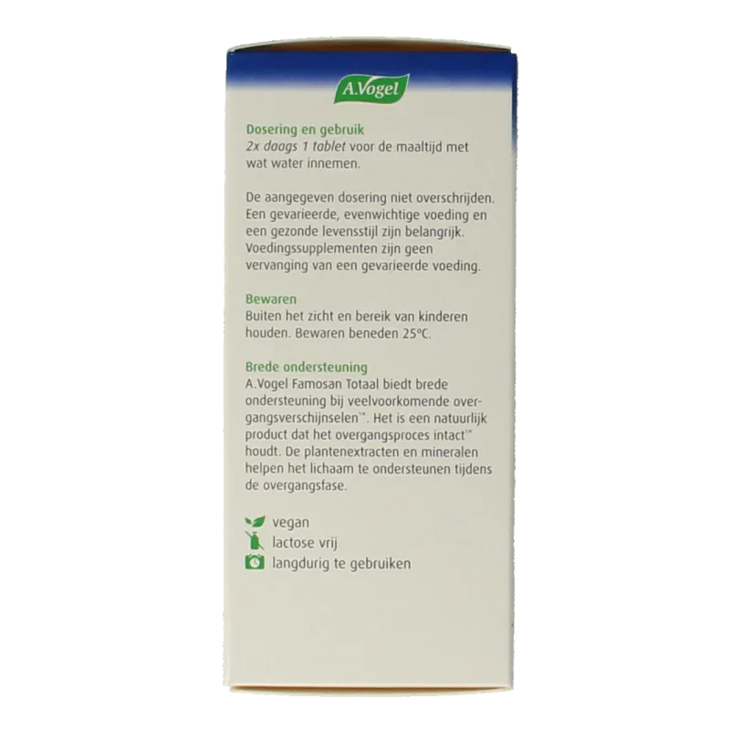 A Vogel Famosan overgang totaal 60 Tabletten
