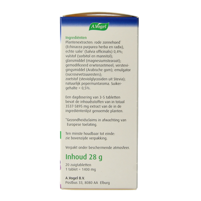 A Vogel Keeltabletten 20 Tabletten