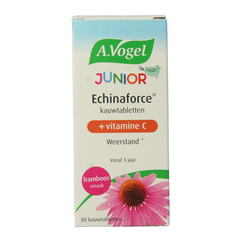 A Vogel Echinaforce junior & vitamine C 80.00 Kauwtabletten