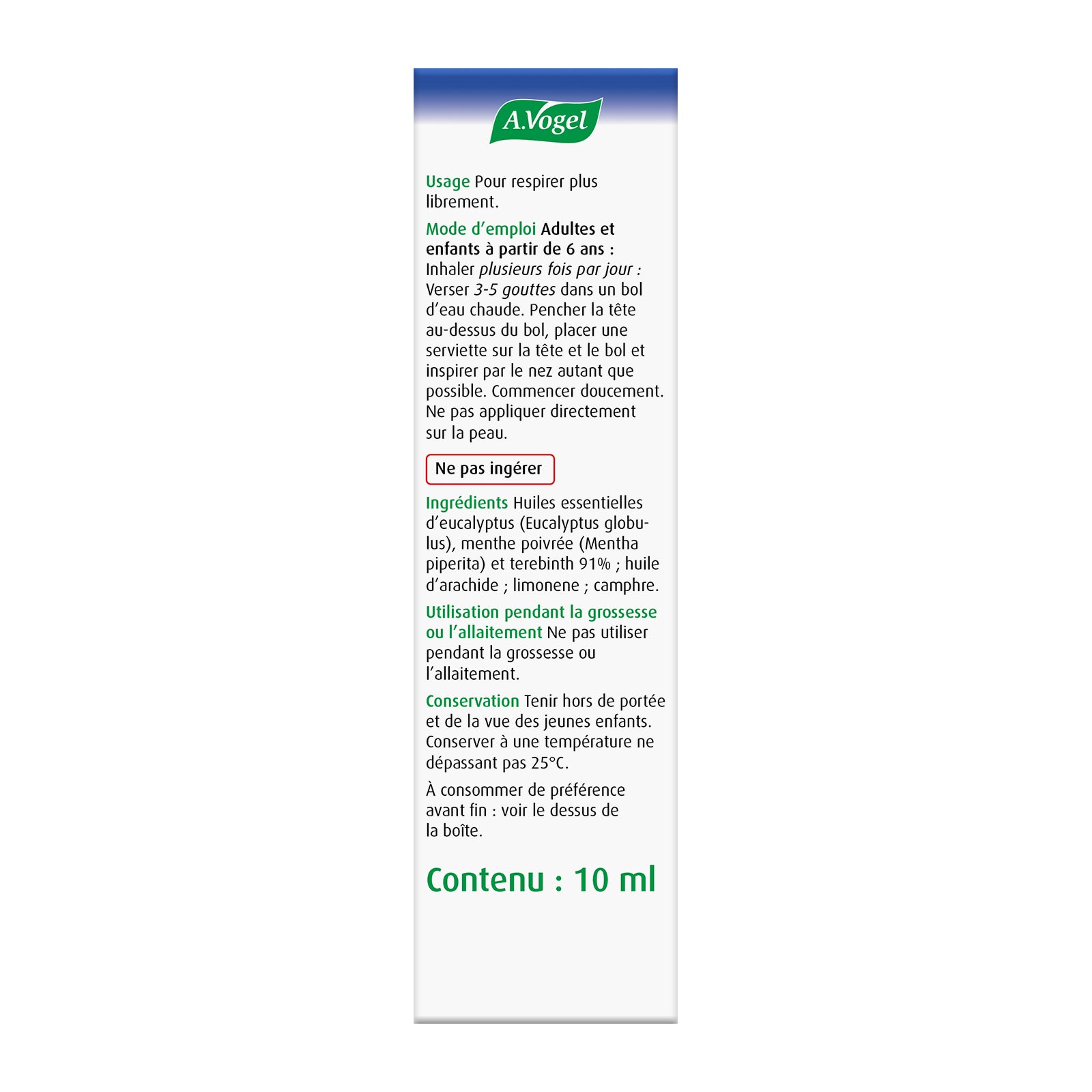 A Vogel Cinuforce inhalatiedruppels 10.00 Milliliter