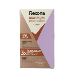 Rexona Deodorant stick women max prot sensitive 45 Milliliter