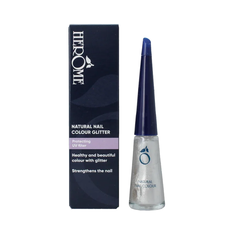 Herome Natural nail colour glitter 10 Milliliter