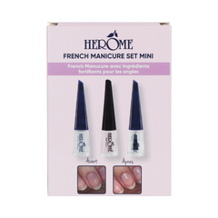 Herome French manicure set mini 3 x 4 ml 1.00 Set