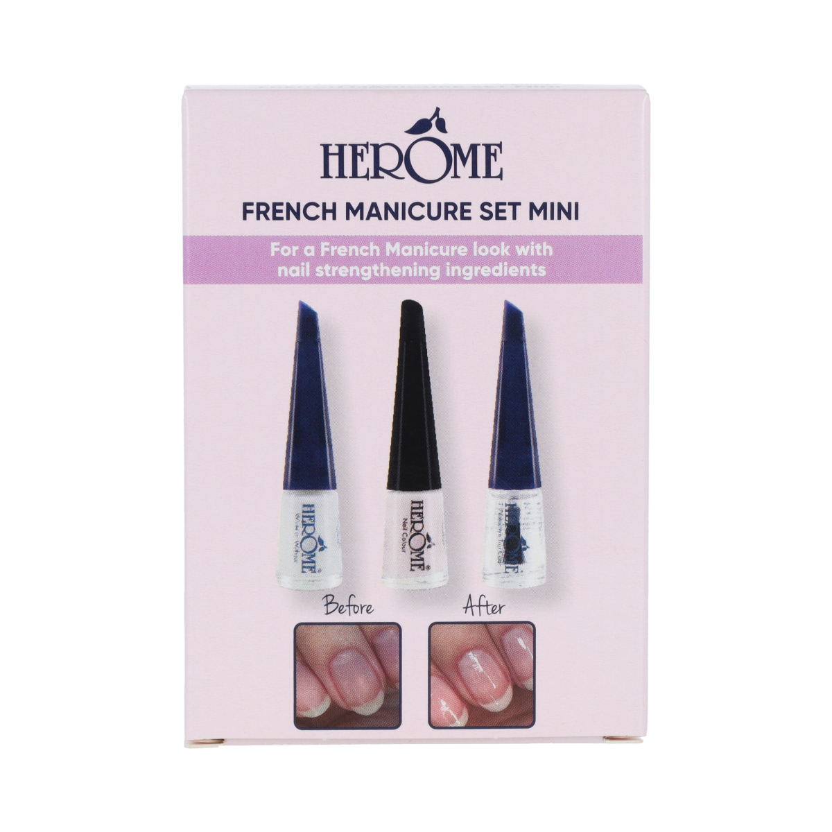 Herome French manicure set mini 3 x 4 ml 1.00 Set