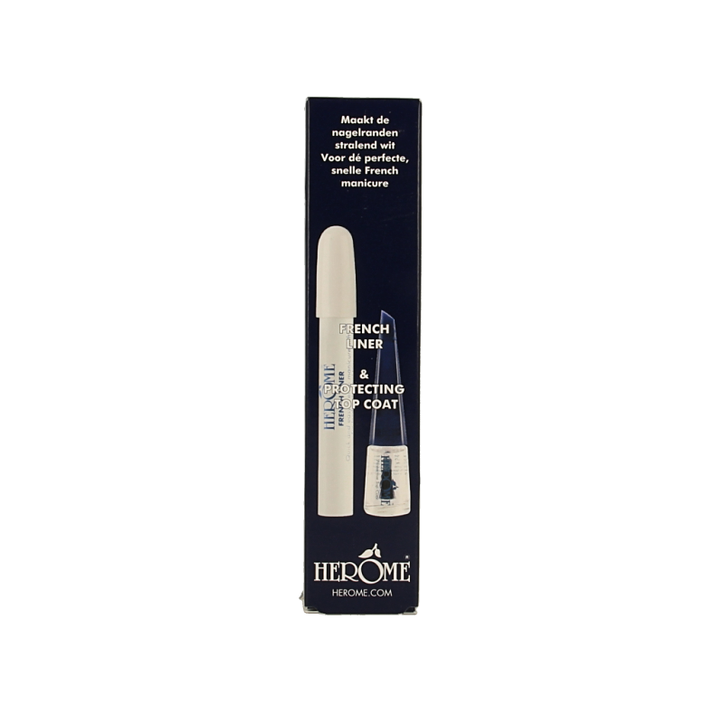 Herome French liner met protecting top coat  1 Set