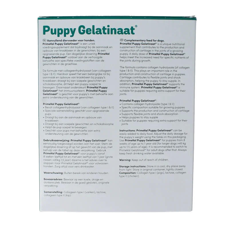Primeval Gelatinaat puppy 350 Gram