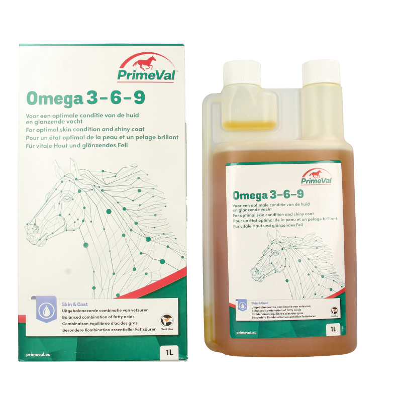 Primeval Omega 3-6-9 paard 1 Liter