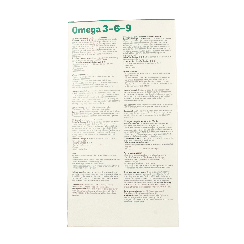 Primeval Omega 3-6-9 paard 1 Liter