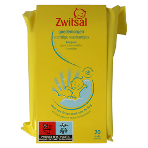 Zwitsal Bonjour serviettes humides 20 pièces