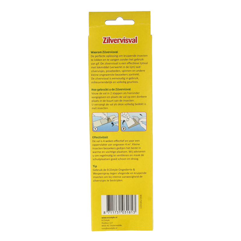 Ecostyle Zilvervisval 4 Stuks