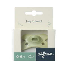 Difrax Fopspeen natural 0-6 meerdere kleuren 1.00 Stuks
