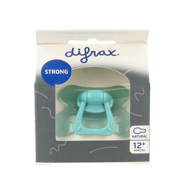 Difrax Fopspeen natural 12+ maanden ocean 1 Stuks