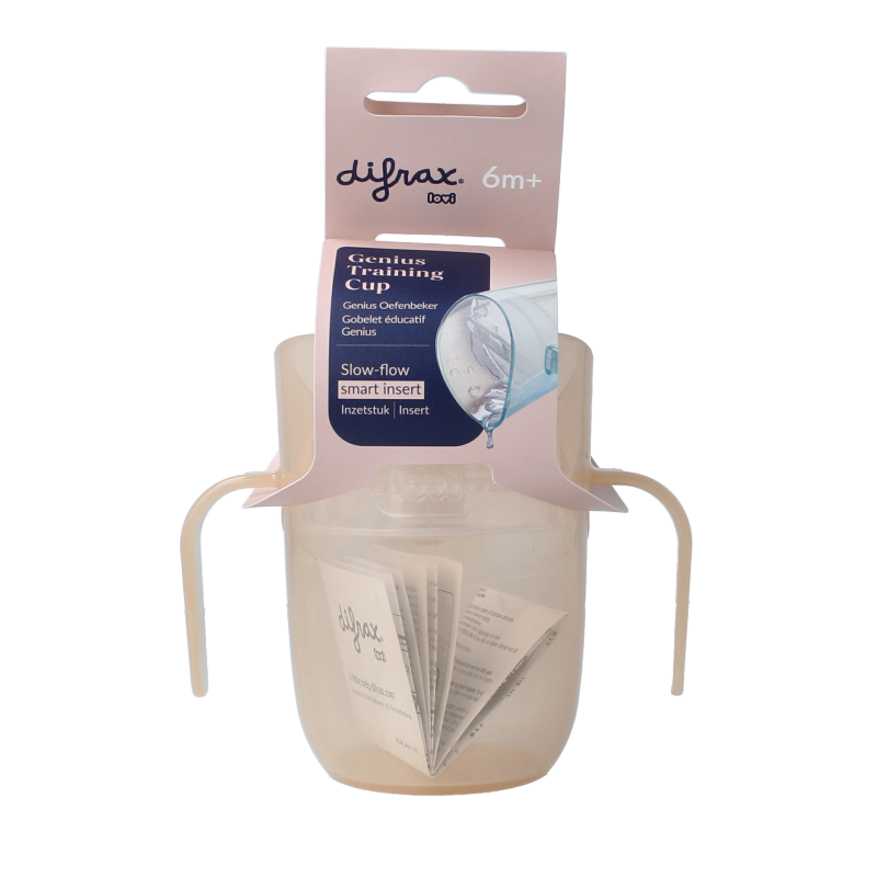 Difrax Genius oefenbeker nude 1 Stuks