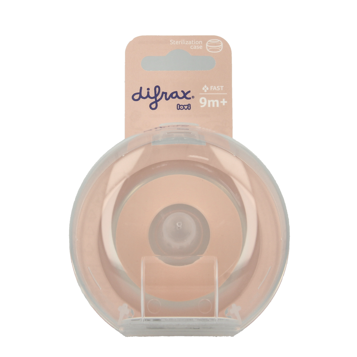 Difrax Lovi mamma speen fast 9+ maanden 1.00 Stuks