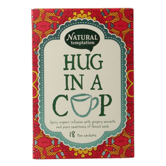 Natural Temptation Hug in a cup bio 18 Zakjes