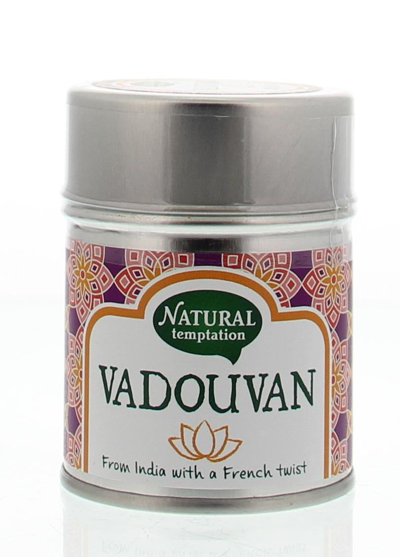 Natural Temptation Vaduovan blikje natural spices bio 50.00 Gram