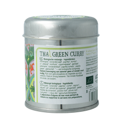Natural Temptation Thai green curry blikje bio 35 Gram