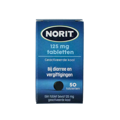 Norit Norit 125mg 50.00 Tabletten