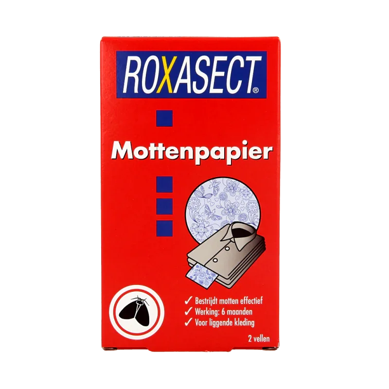 Roxasect Mottenpapier 2 Stuks