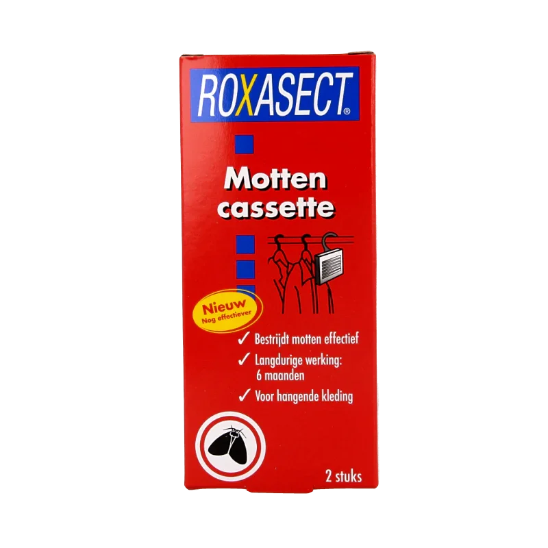 Roxasect Mottencassette 2 Stuks