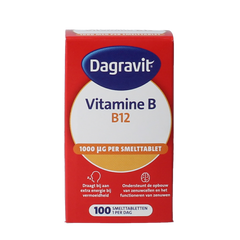 Dagravit Vitamine B12 1000mcg smelt 100 Tabletten