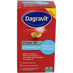 Dagravit Vitaal 50+ omega/vitamine D  90 Capsules